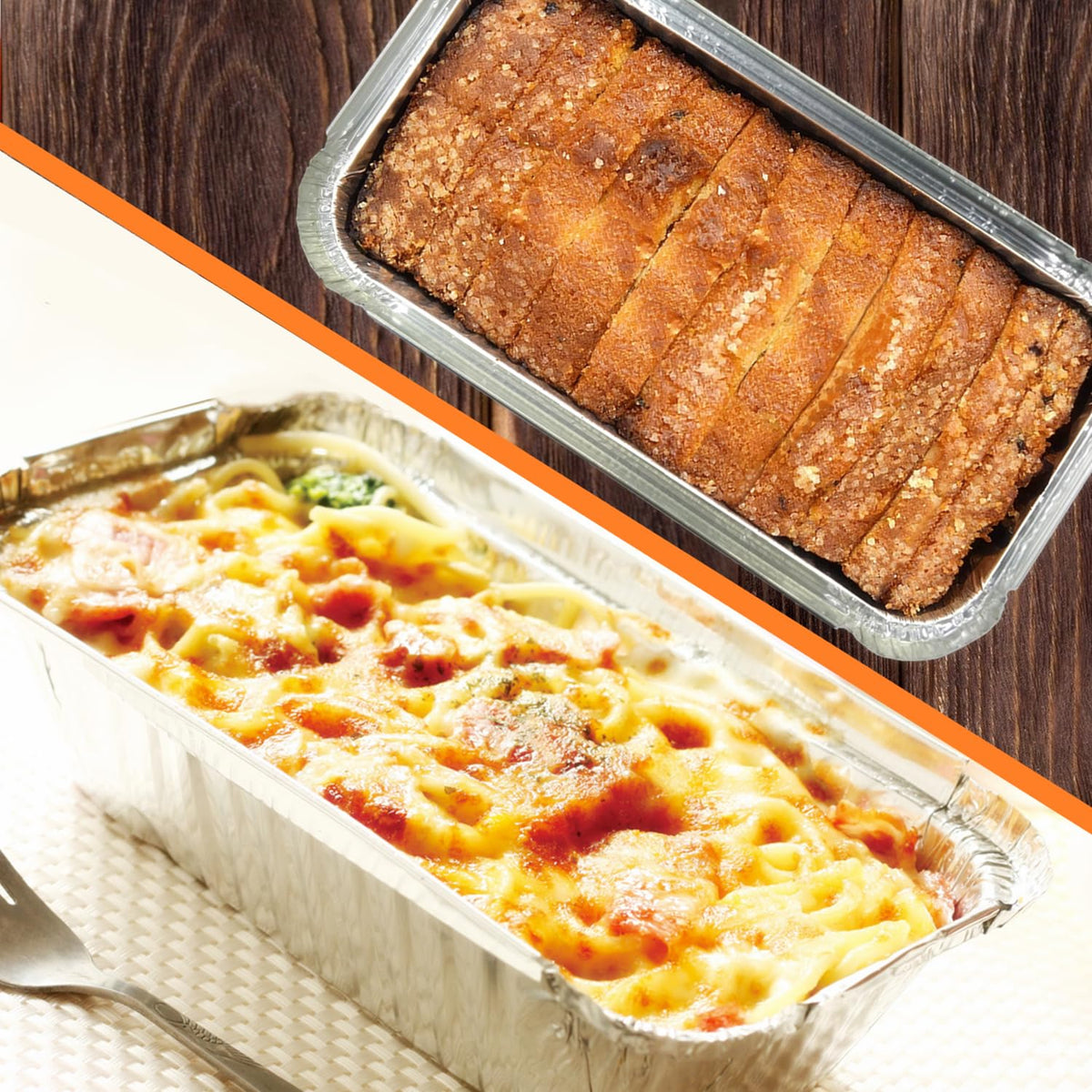Lewarm 1.75 inch tall pans offering snack-sized servings