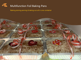 Lewarm multi-use bakeware suitable for baking, freezing, or takeout