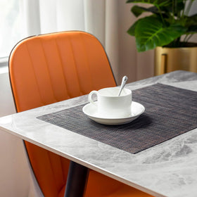 LEXMORE placemats closeup-fiber-weave shows premium texture and durability.