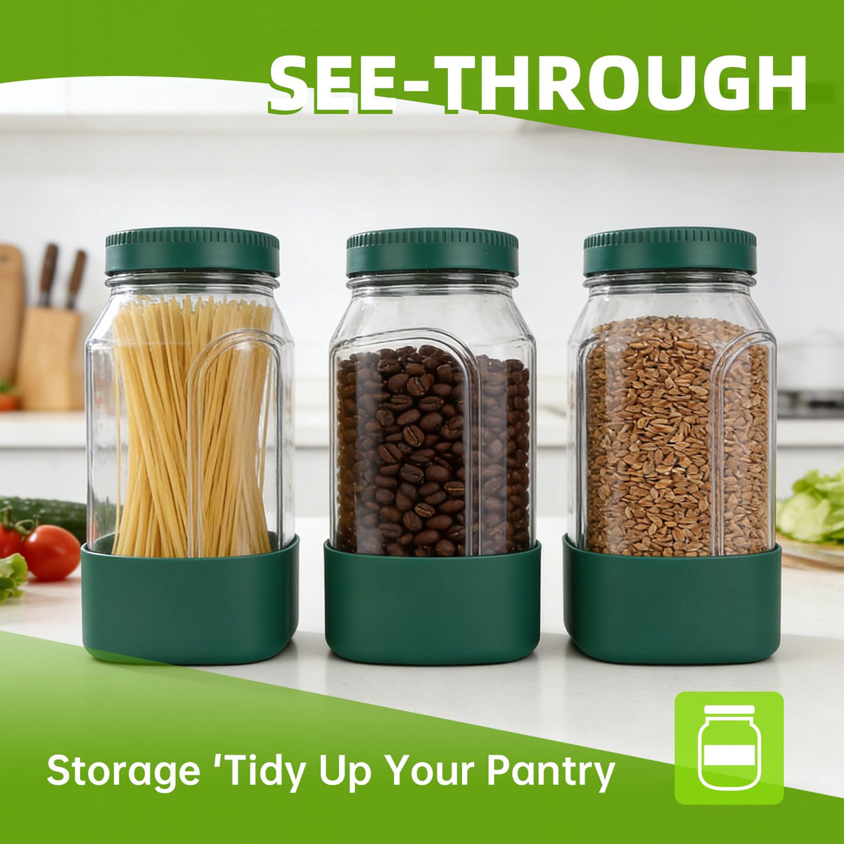 LEYAO vertical layering preserves greens and toppings separately for freshness