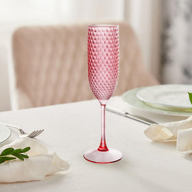 LEYIQU pink champagne flute suits bridal showers and gifts