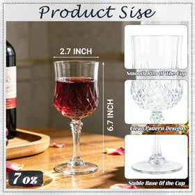 LEYIQU retro-style goblets offer vintage charm with durable, unbreakable construction