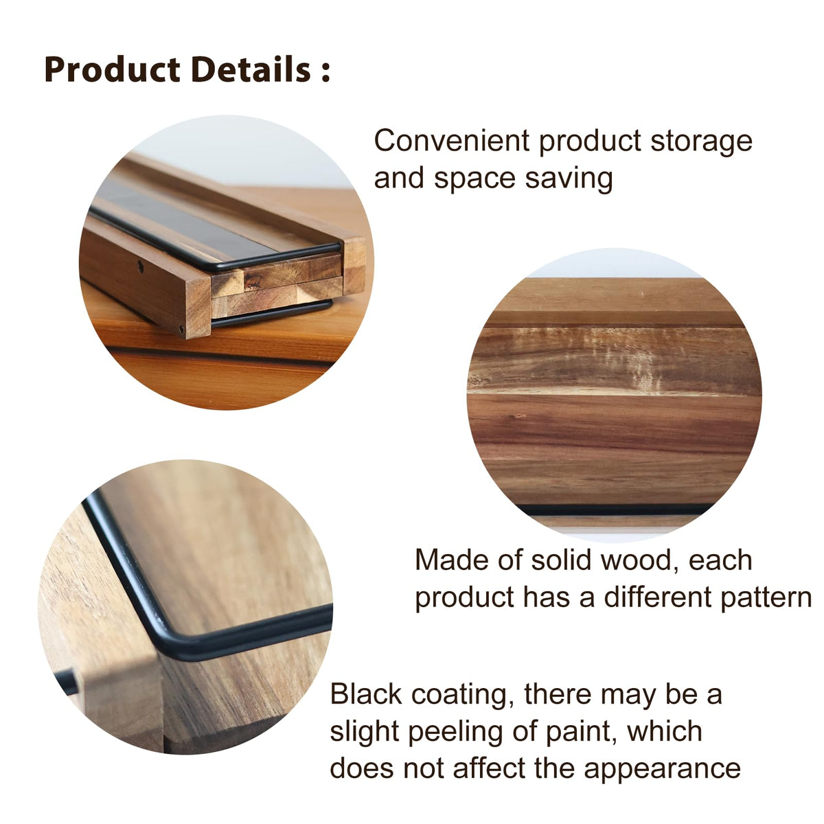 LFILONRO smooth-finish shelf cleans quickly, resisting sticky residue.