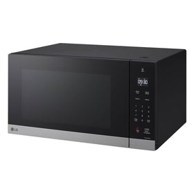 LG NeoChef EasyClean interior resists stains for quick wipe-downs.