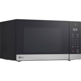 LG NeoChef microwave control panel with smooth touch controls for easy operation.