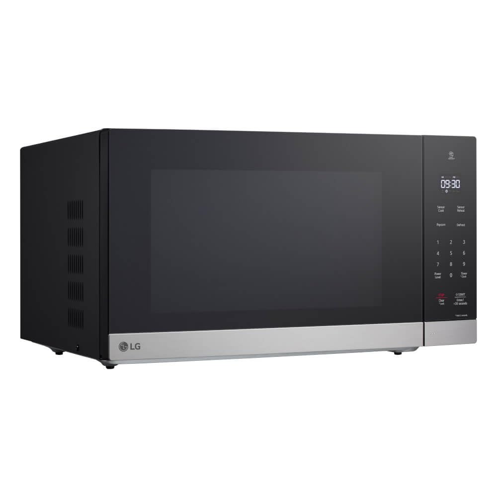 LG NeoChef control panel highlighting sensor cooking presets for precise results.