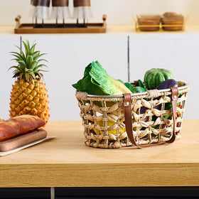 LGENHOOM bread and vegetables basket for kitchen storage.