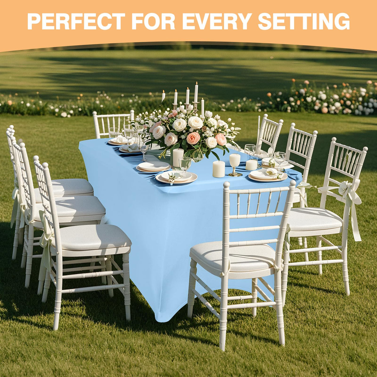 LGJIAOJIAO ideal for weddings, banquets, and trade shows planning.