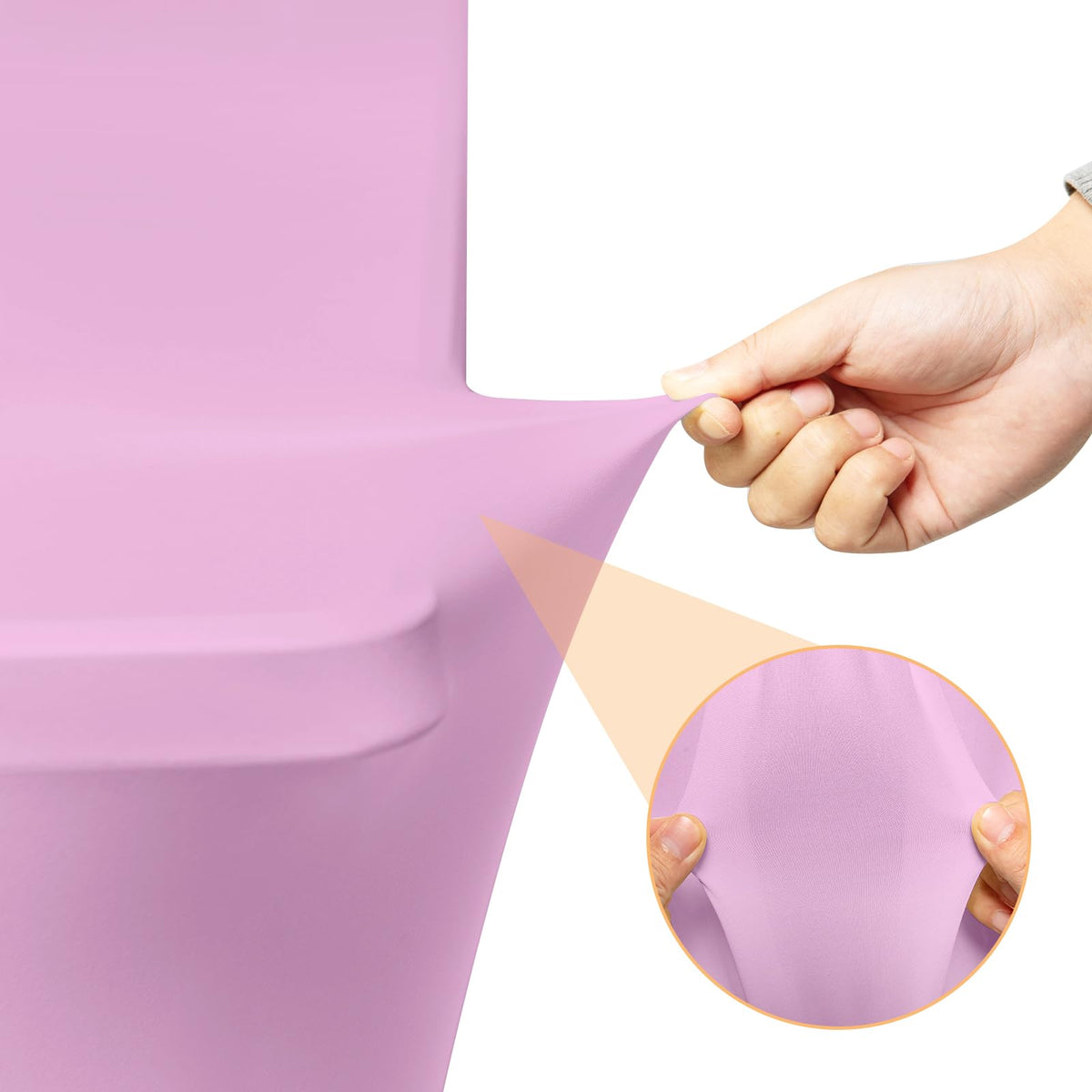 LGJIAOJIAO wrinkle-resistant fabric close-up maintaining smooth surfaces for quick setup.