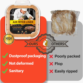 LHSHAD liner makes cleanup quick after cooking.