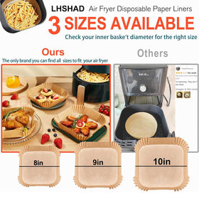 LHSHAD 10-inch liner suited for microwave cooking and roasting.