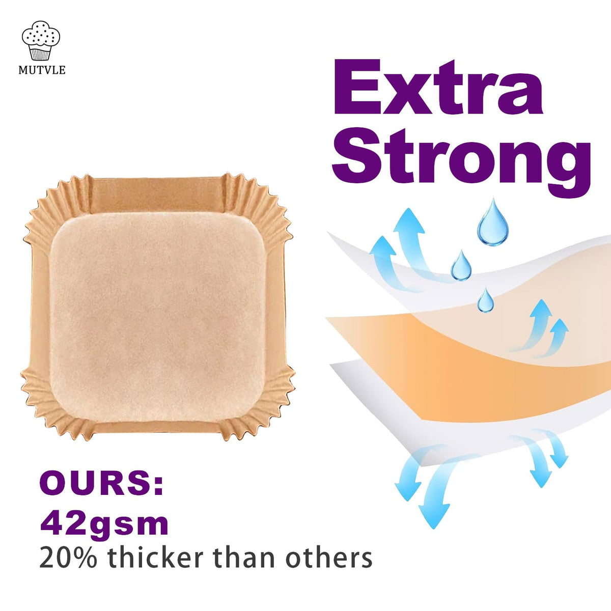 LHSHAD liners use unbleached wood pulp and are BPA-free and PFAs-free.
