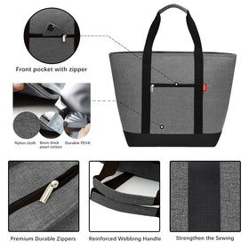 LHZK Jumbo Cooler Bag 600D oxford fabric resists water and wear