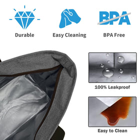 LHZK Jumbo Cooler Bag collapsible design saving space when stored