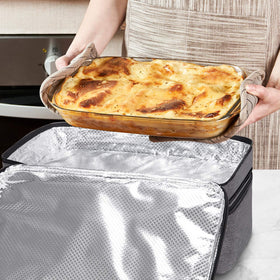 LHZK padded dual-handles make carrying comfortable.