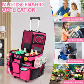 LIANGSHENGYUAN foldable trolley storage for compact after-use packing.