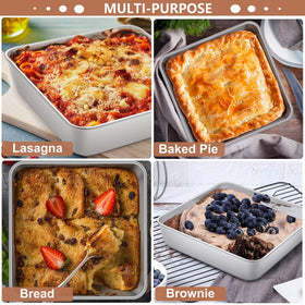 LIANYU leak-proof one-piece design pan in use during bake