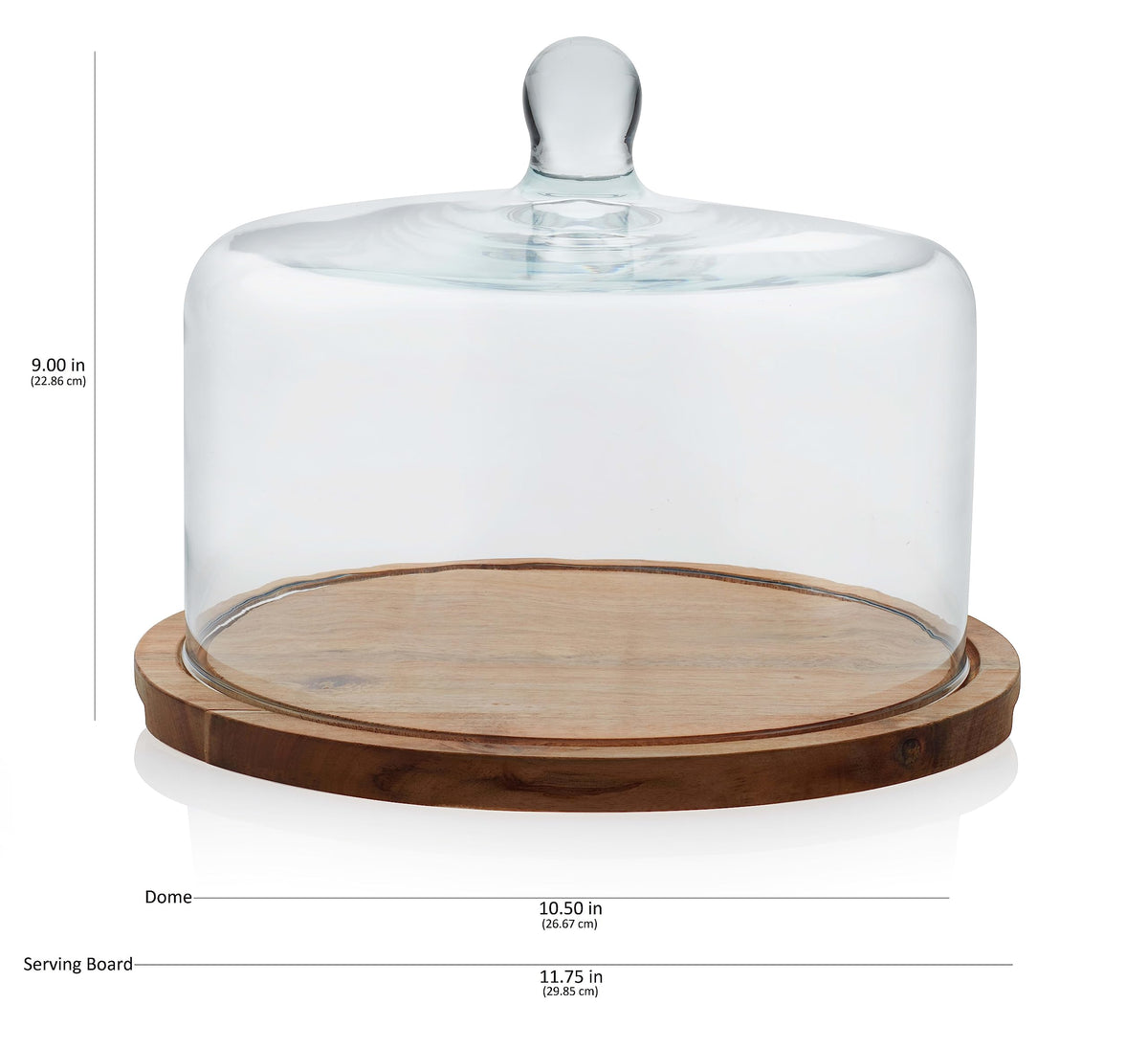 Libbey acaciawood elegant entertaining setup complements any dining table.
