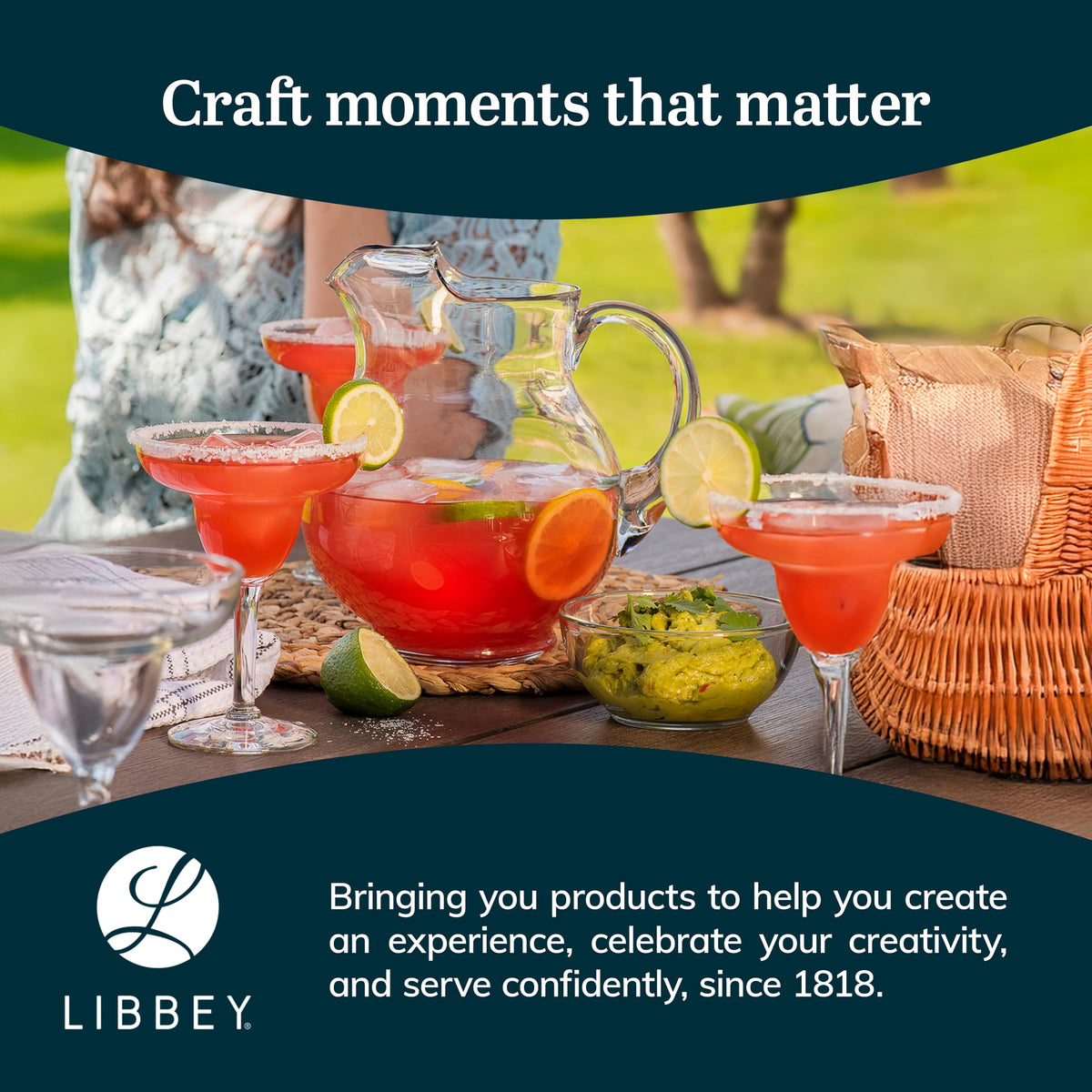 Libbey Acapulco clear glass pitcher, timeless clarity for beverages.