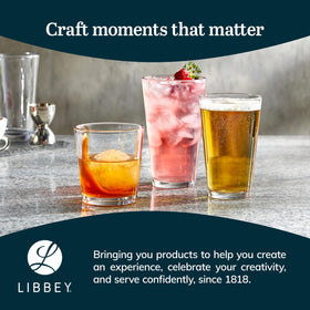 Libbey mixed drink glass, 12 oz, great for cocktails and spirits with friends.