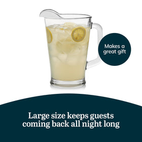 Great for lemonade, iced tea, and water during gatherings