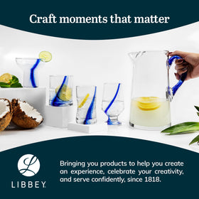 12.5 oz capacity suitable for standard pours and cocktails