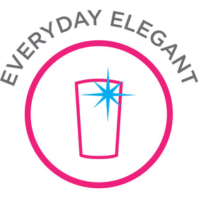 Dishwasher safe and lead-free Libbey glass for easy cleanup