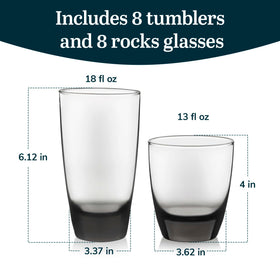 Libbey Classic Rocks is dishwasher safe for easy cleanup