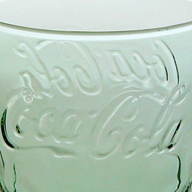 Libbey Coca-Cola glass Georgia green dishwasher-safe for easy cleanup after gatherings.
