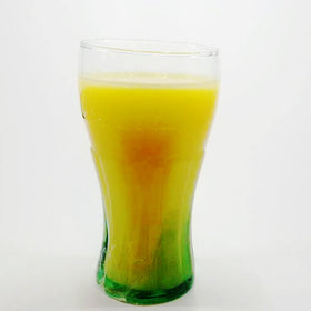 Libbey Coca-Cola glass hand-fit contour enhances sipping like the classic bottle.