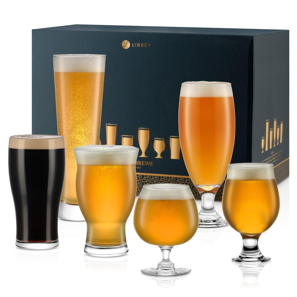 Libbey Craft Brews sour 12oz glass highlighting aroma and refreshing tart notes.