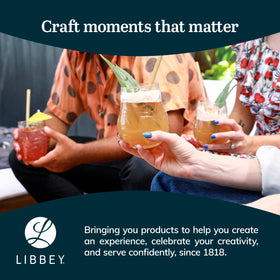 Libbey Dishwasher-Safe Tiki Mugs simplify cleanup after parties