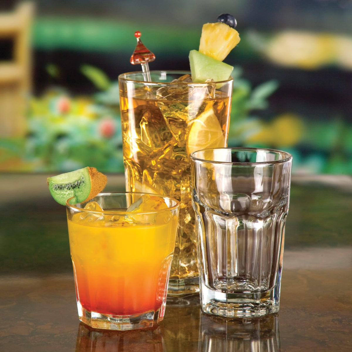 Libbey DuraTuff glass emphasizes durability for daily use and events