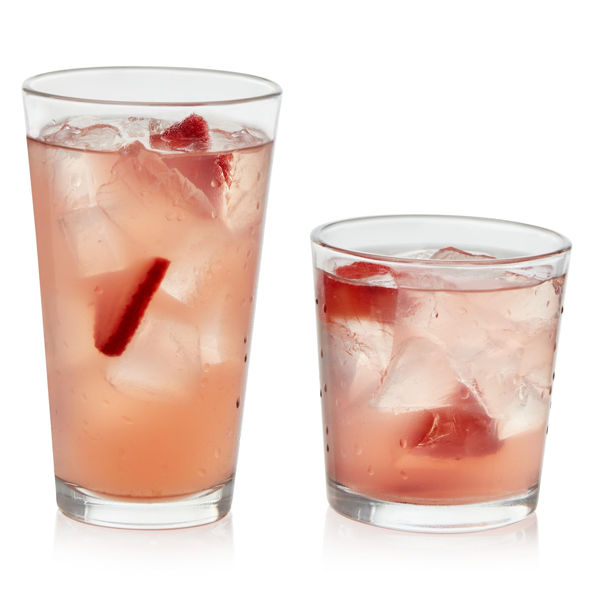 Libbey Flare Rocks tumbler 16oz for everyday ice drinks and casual entertaining.
