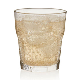 Libbey Gibraltar 12oz rocks glass base close-up showing sturdy weight for confident pours.