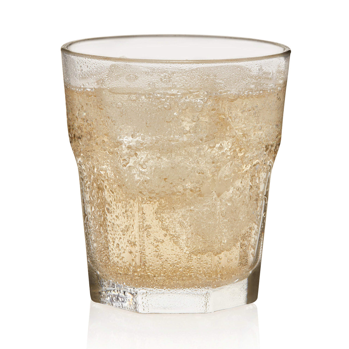 Libbey Gibraltar 12oz rocks glass durability and long-term use shown in glassware set.