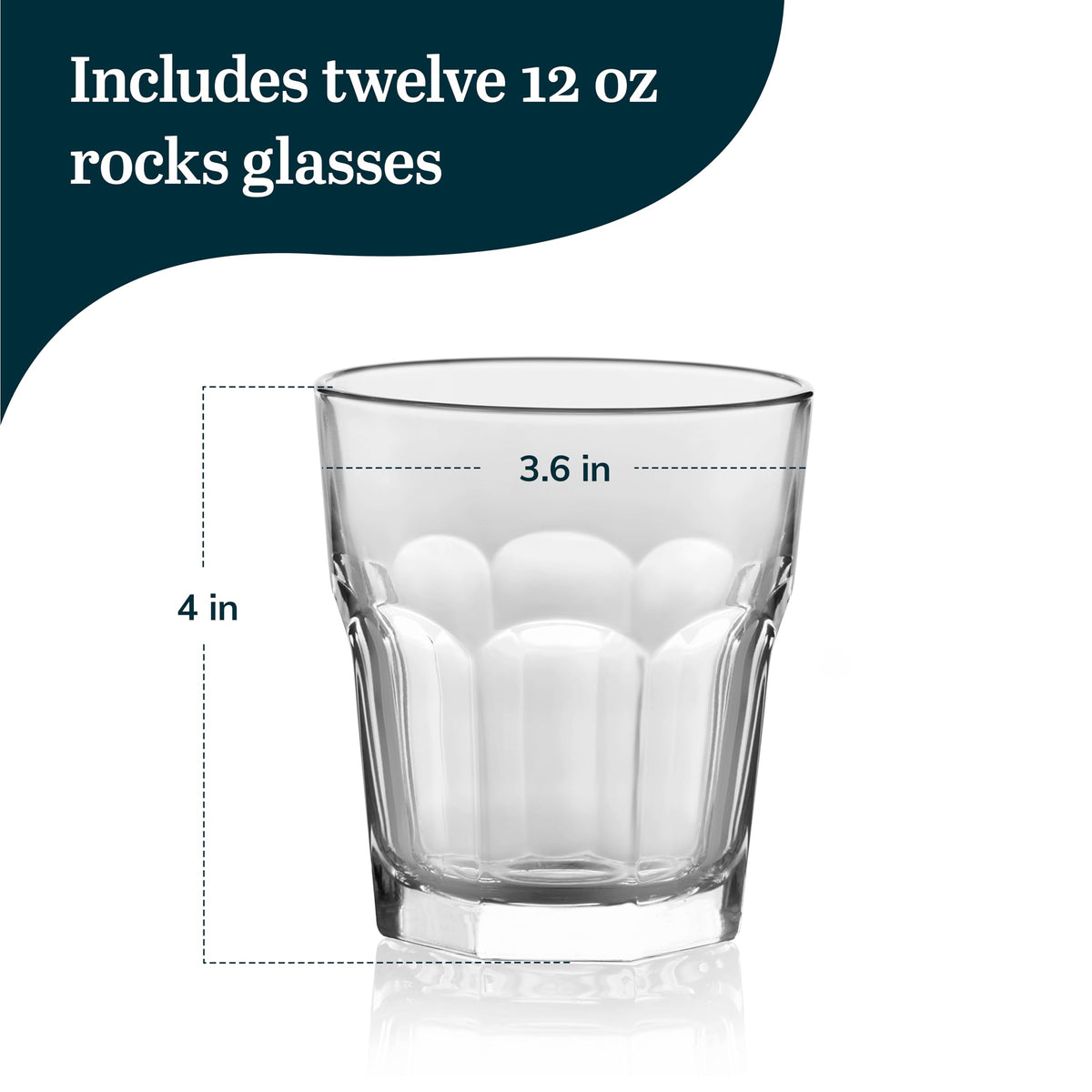Libbey Gibraltar 12oz rocks glass in hand highlights comfortable grip and everyday use.