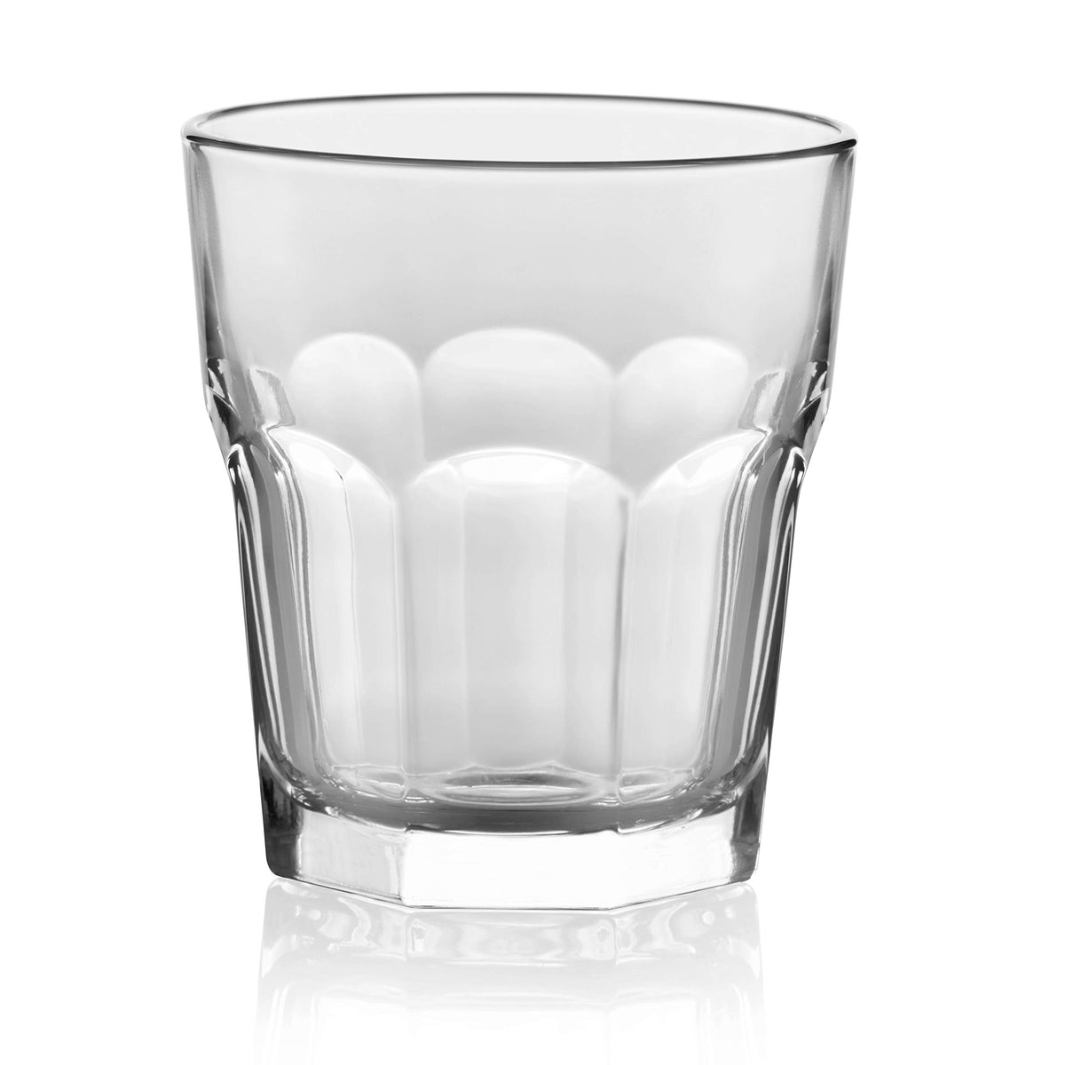 Libbey Gibraltar 12oz rocks glass paired with beverages invites relaxed sipping rituals.