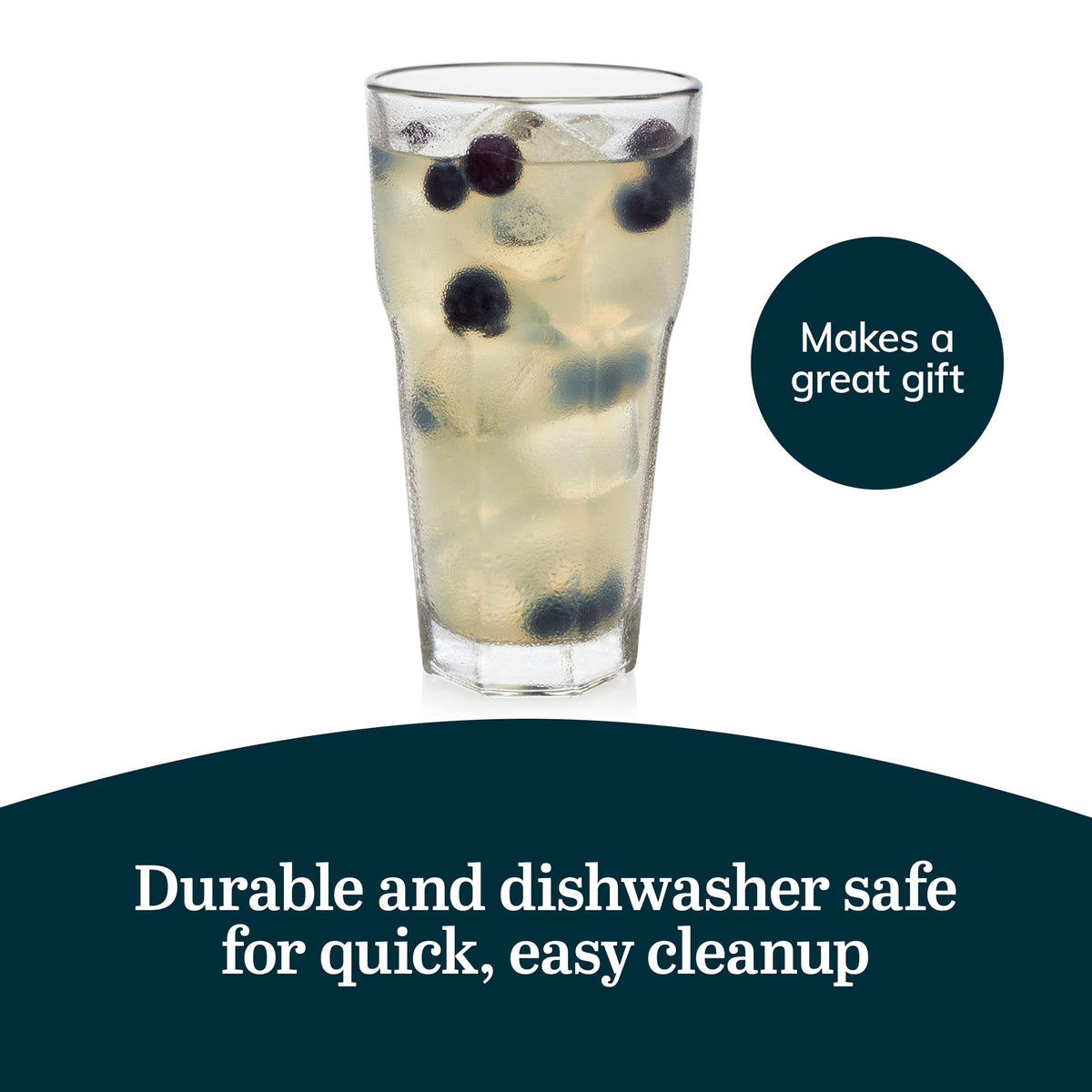 Libbey Gibraltar classic barware glass elevates casual gatherings