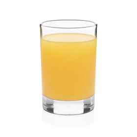 Libbey heavy-base juice glass front view with sturdy weight