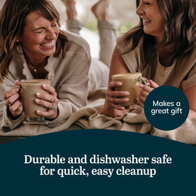 Libbey Kona dishwasher-safe mugs for easy cleanup