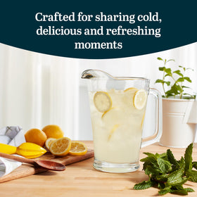 Libbey pitcher spout designed for smooth, mess-free pouring