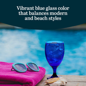 Libbey Premiere lead-free dishwasher-safe glasses for easy cleanup.