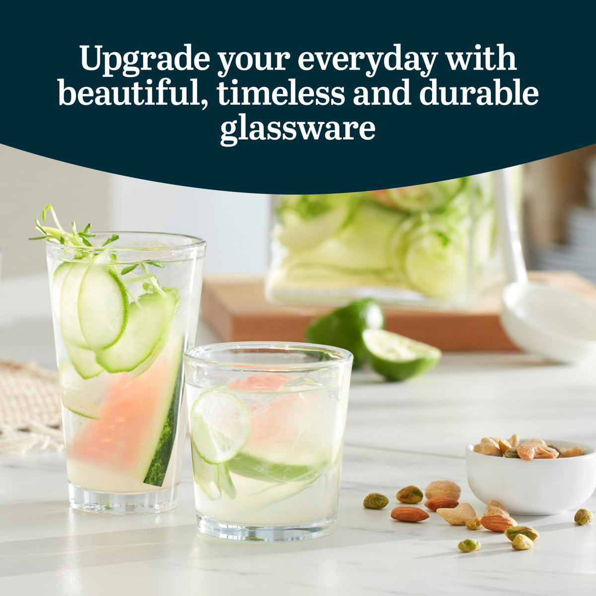 Libbey Preston 13oz rocks glass ideal for neat drinks or on-the-rocks
