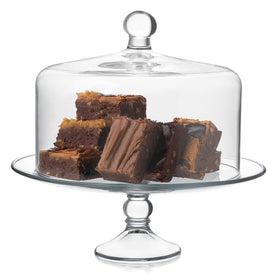 Libbey Selene portable serveware complements other pieces for cohesive tables