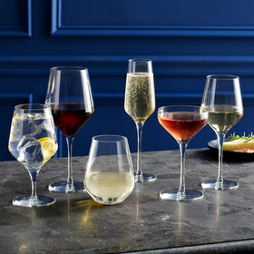 Libbey Signature Greenwich 18oz stemless glass ideal for red and white wines.