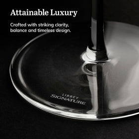 Libbey Signature Kentfield dishwasher-safe stemware adds convenience after gatherings