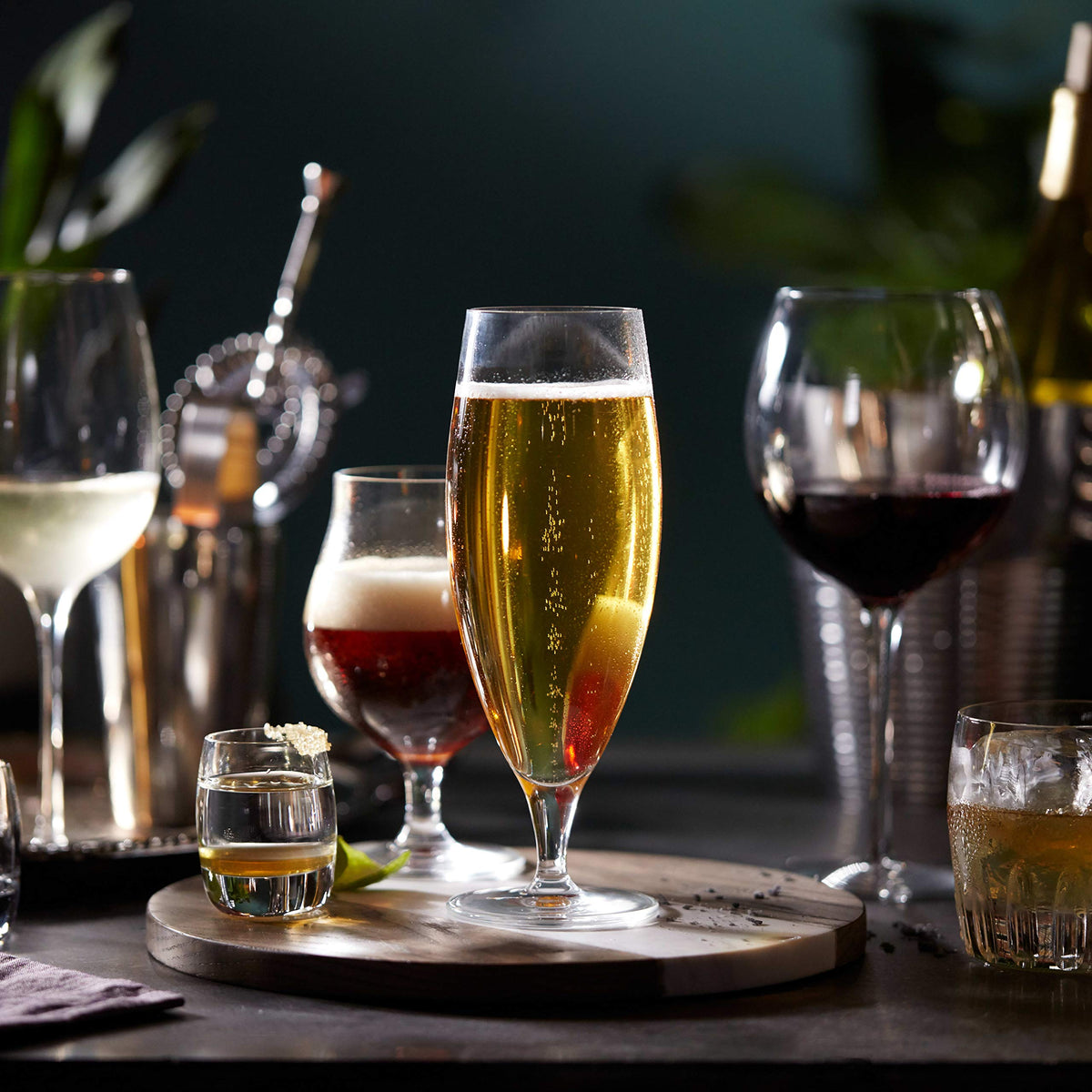 Libbey Kentfield Estate red wine setup showcasing Cabernet-ready glassware