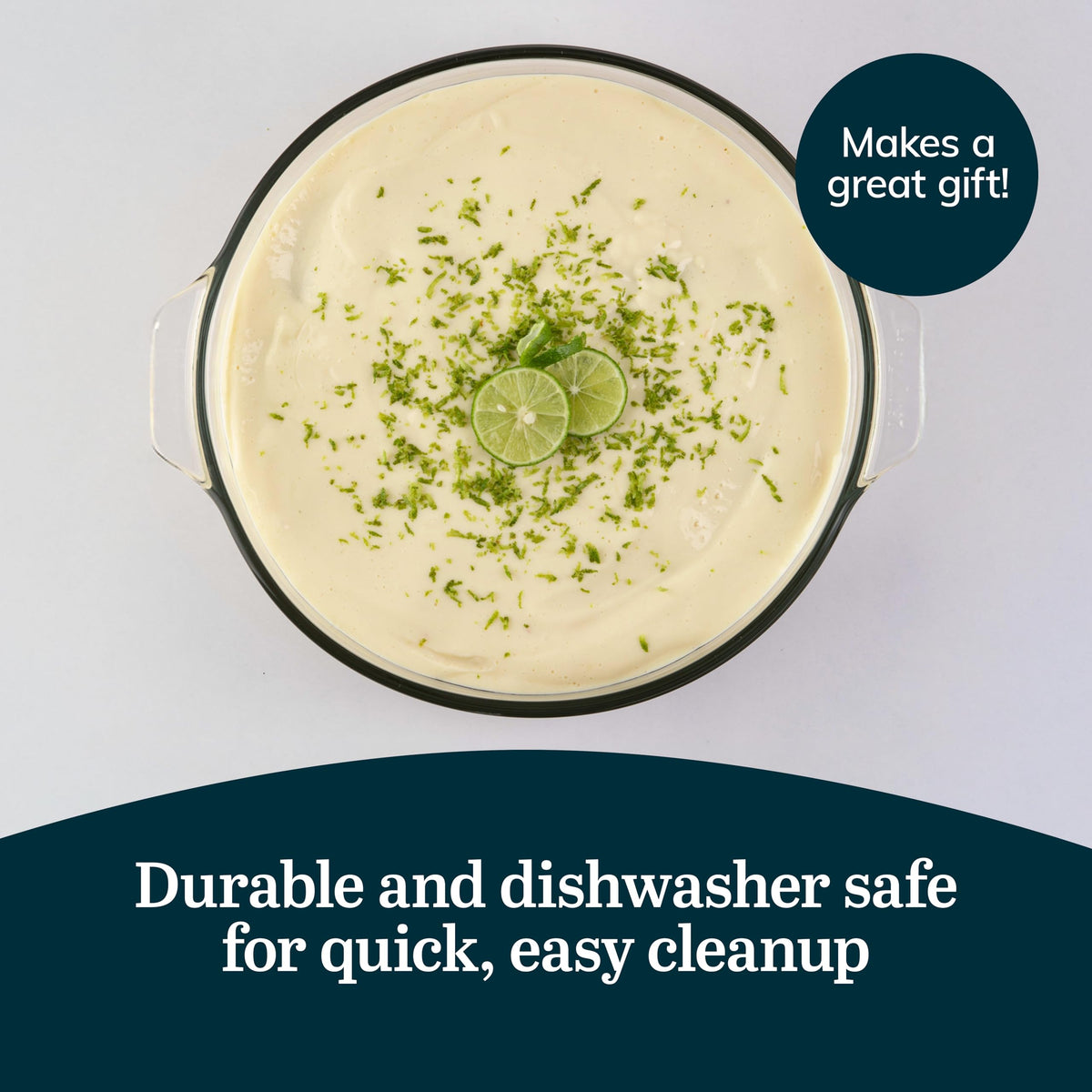 Libbey stackable glass bakeware maximizes storage