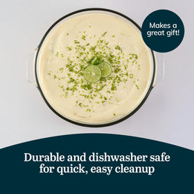 Libbey stackable glass bakeware maximizes storage